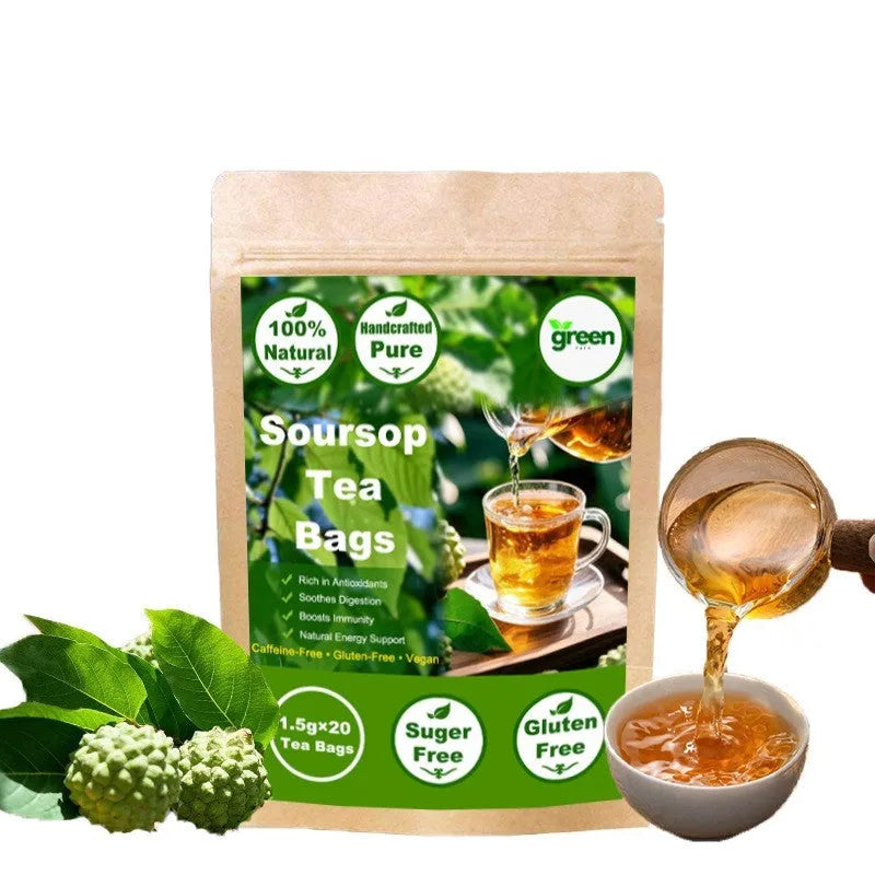 Thorn Fruit Annona Leaf Tea Bag 30g single-serve herbal tea packet for caffeine-free infusion