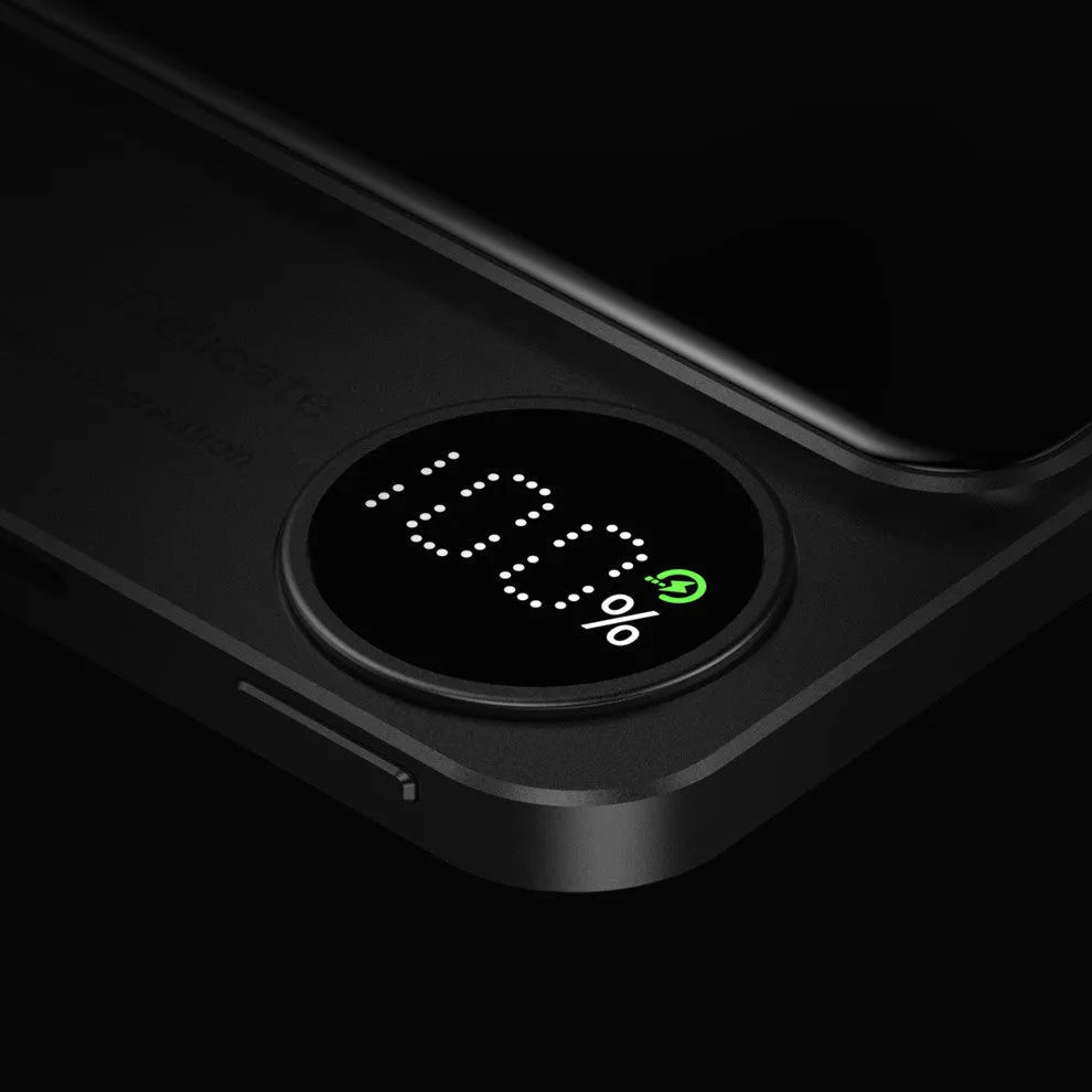Magsafe magnetic wireless power bank for iPhone 14 in aluminium housing with capacity options