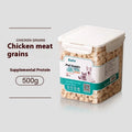 Freeze-dried chicken cat snacks 500g high-grade chicken nuggets without shreds in bagged or barrel packaging