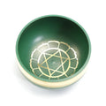7.8cm handmade Himalayan singing bowl in colourful metal for yoga meditation percussion instrument