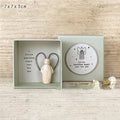 Cartoon guardian angel resin ornament in modern simplicity style, boxed gift for friends