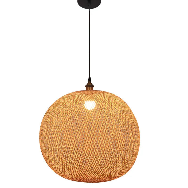 Zen tea room pastoral rustic crystal glass chandelier ceiling light fixture