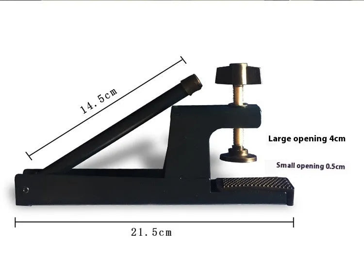 Table tennis universal net post with large thickened metal clip and grid frame for indoor tables.