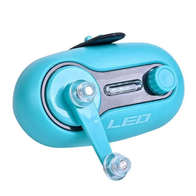 Telescopic fishing rod alarm with automatic signal induction lamp for night fishing