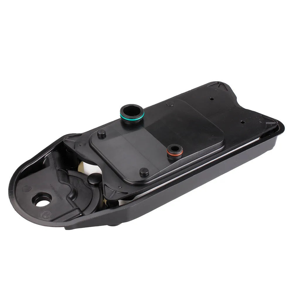 Black automotive crankcase ventilation filter for Ram 2500 3500 5500 6.7L Cummins diesel engines