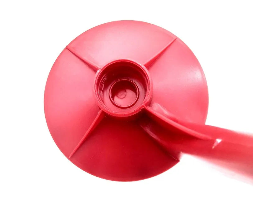 Red Magic Tap soda dispenser attachment for 2-litre bottles measuring 15cm height