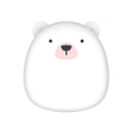 Cartoon penguin polar bear design USB rechargeable hand warmer with power bank function