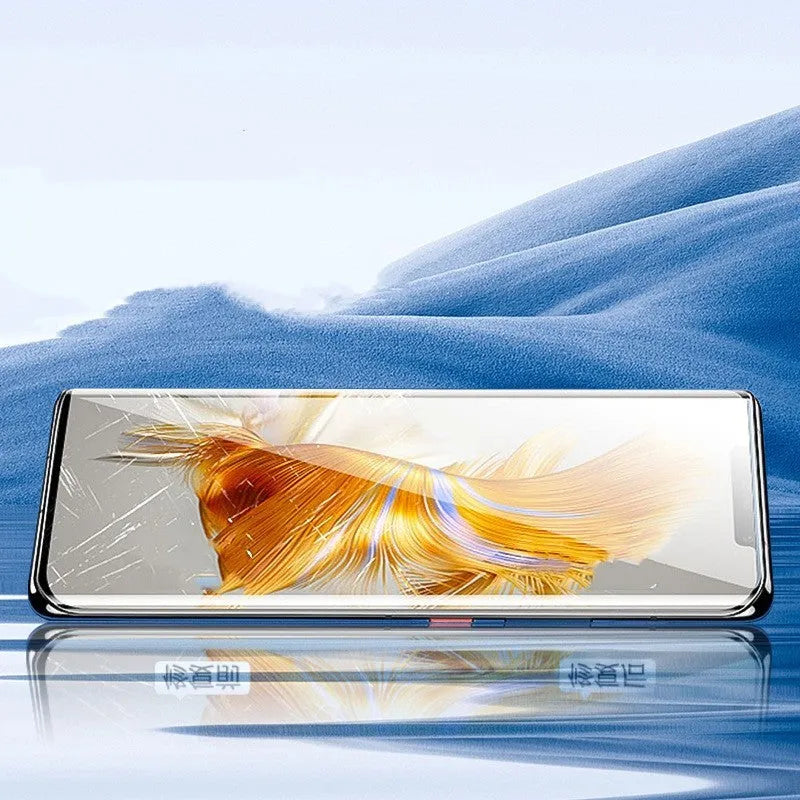 TPU screen protector for Huawei Mate60 and Mate60Pro with anti-fingerprint feature and application tools