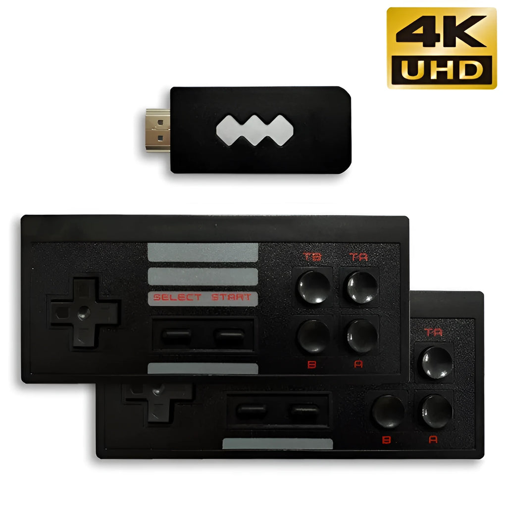 Y2 HD game console black mini host with wireless controller and HDMI cable for TV gaming