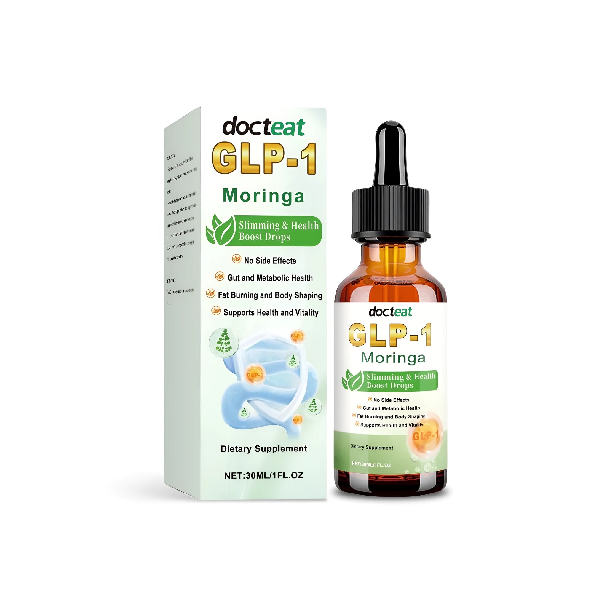 30ml bottle of slimming health boost liquid supplement drops