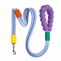 Dog traction rope leash with anti-slip foam handle measuring 140cm in length