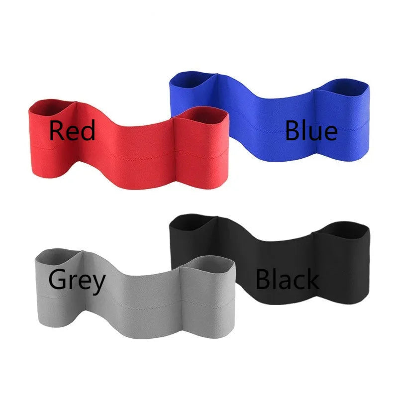 Elastic elbow support bandage in black blue gray red colours for boxing and exercise