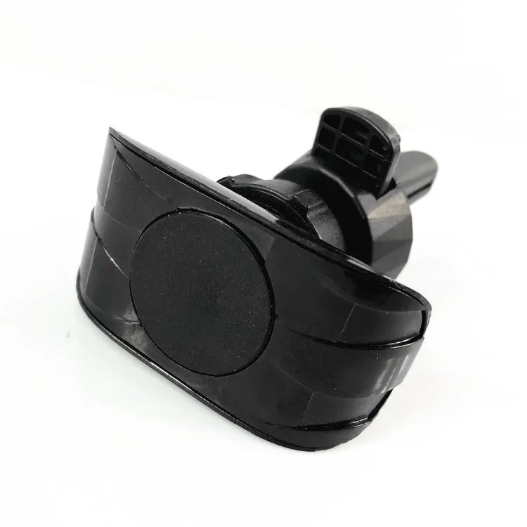 Glory black universal car phone holder with flexible gooseneck arm mounted on car air vent