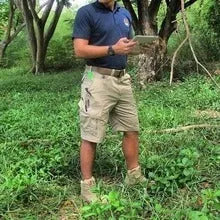 Tactical trousers in Black – 65% polyester 35% cotton blend, waterproof, windproof, breathable, for outdoor hiking and camping