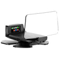 Black HUD head-up display projector unit for car speed projection with OBD connector