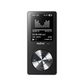 Compact metal MP3 music player with 1.8-inch screen in gold, silver, or black colours