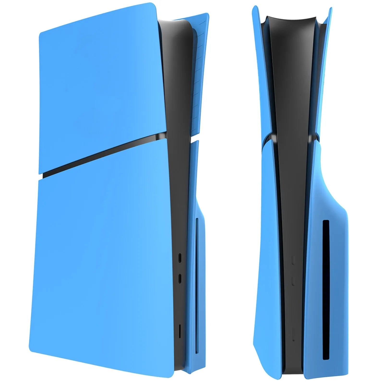PS5 Slim replacement protective shell case in ABS plastic, showing colour options.