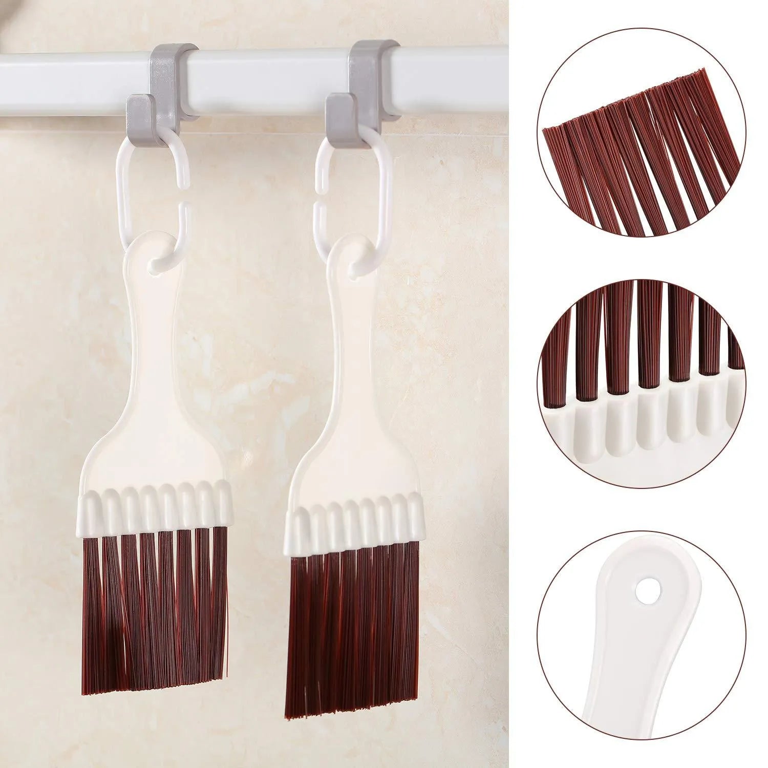 Stainless steel air conditioning fin comb and cleaning brush with 140mm length