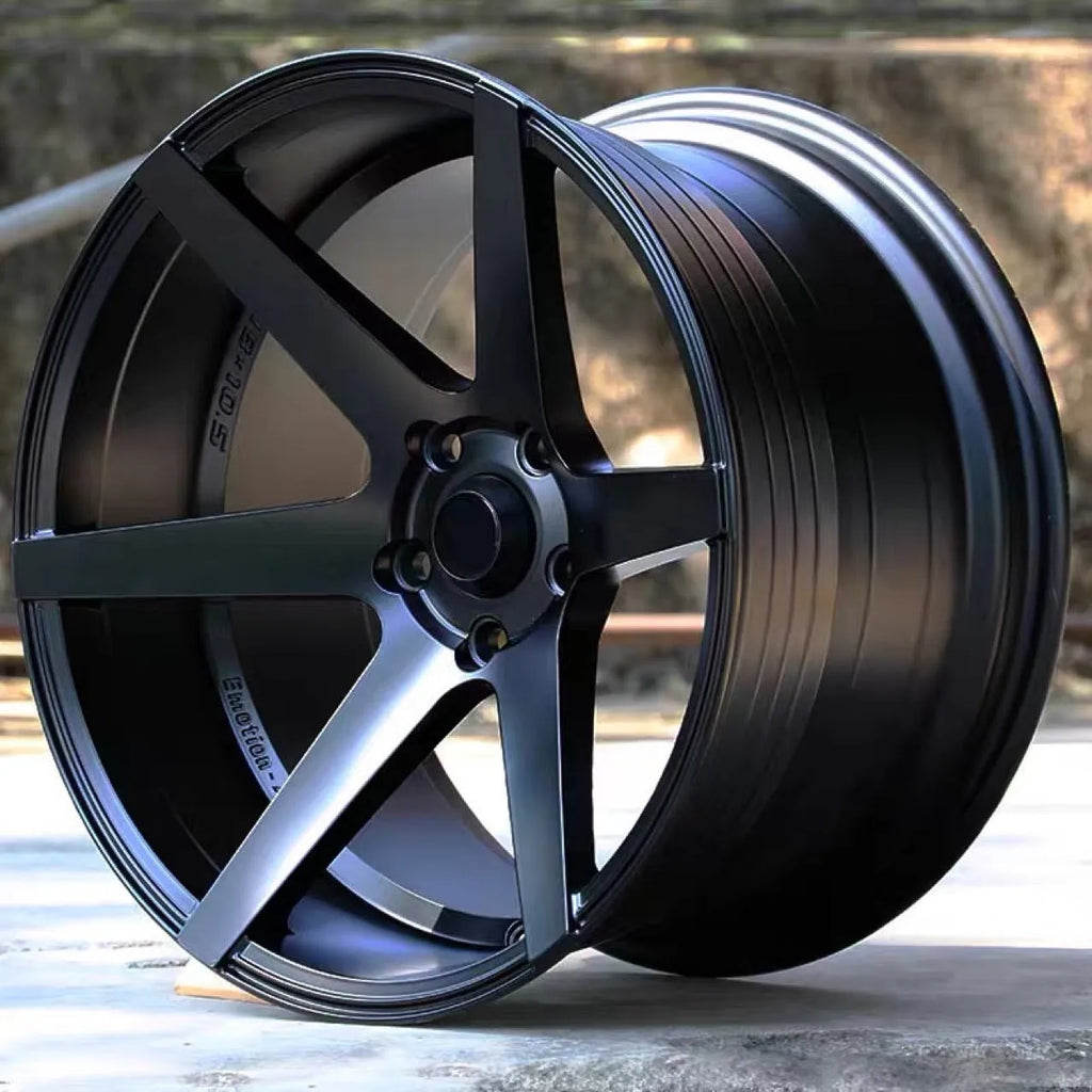 18-inch aluminium alloy low-lying wide-sided large concave wheel modification