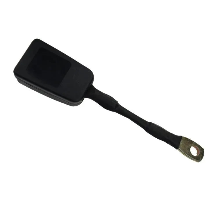Car seat belt buckle with 20cm steel wire base for 21cm insert width vehicle compatibility