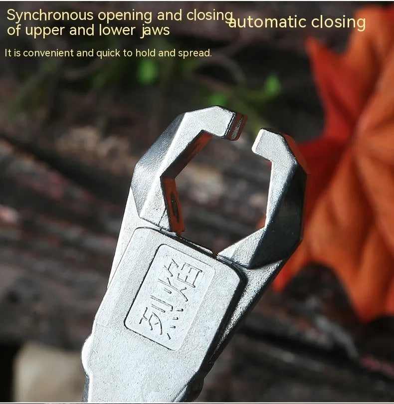 Alloy release aid with two-axis harpoon clip for crossbow and archery use
