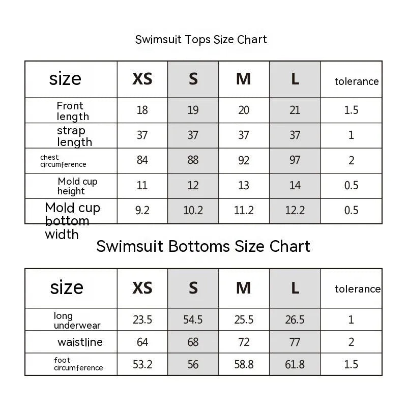 Women's lace-up split bikini swimsuit in European and American style