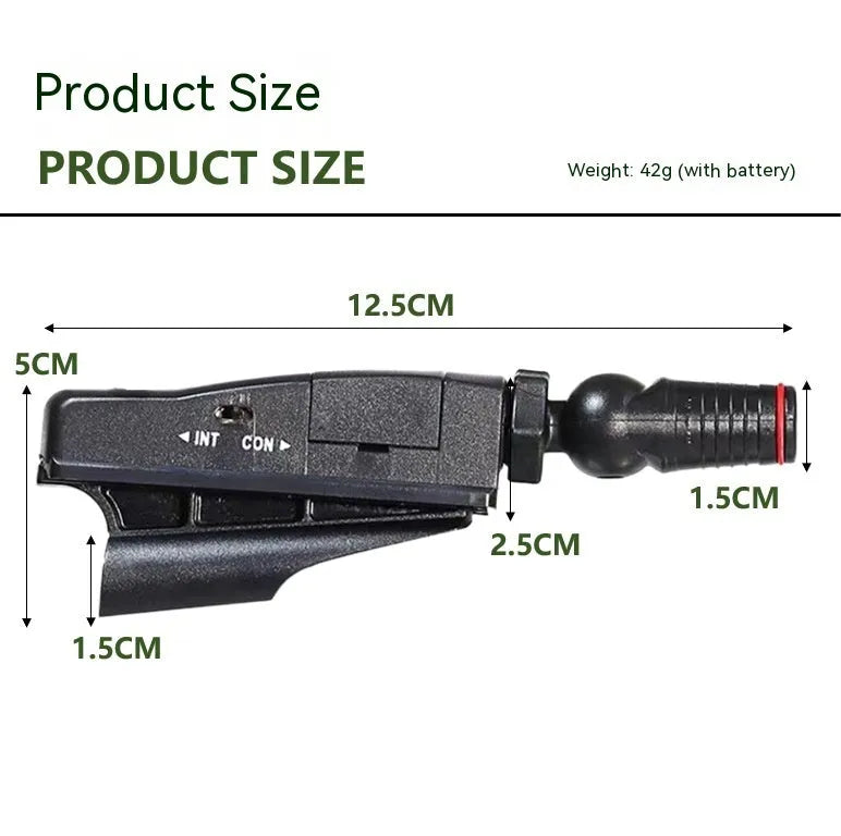 Golf putter laser aiming instrument with laser sight and optional tripod mount