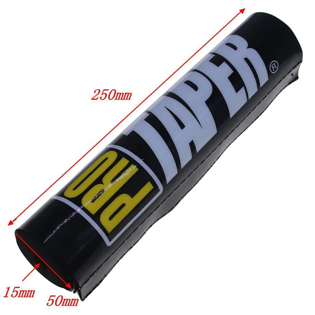 25cm motorcycle foam grip protector cover in black, blue or red options