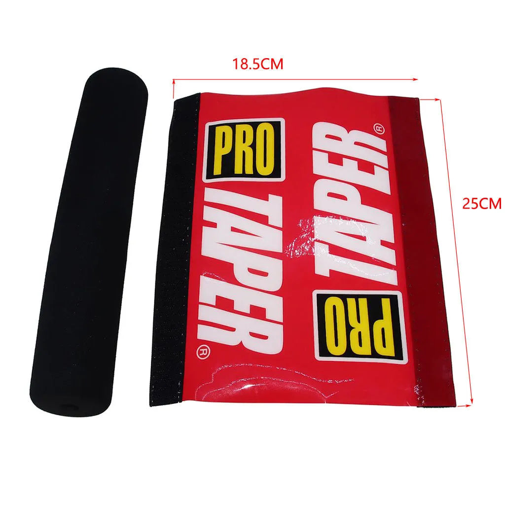 25cm motorcycle foam grip protector cover in black, blue or red options