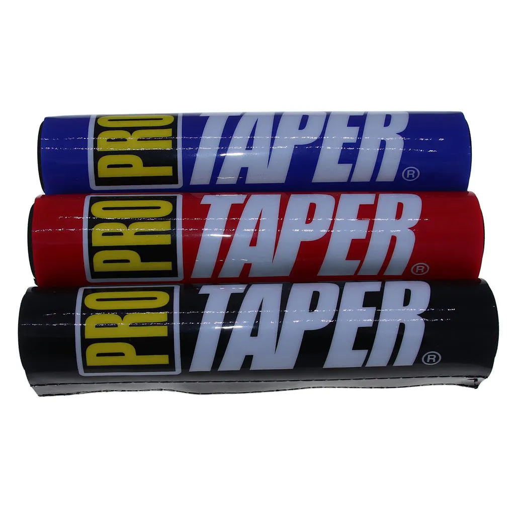 25cm motorcycle foam grip protector cover in black, blue or red options