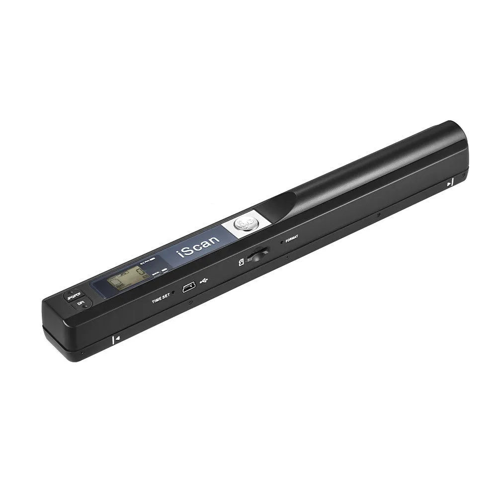 Handheld wireless barcode scanner in multiple colour options for portable inventory management