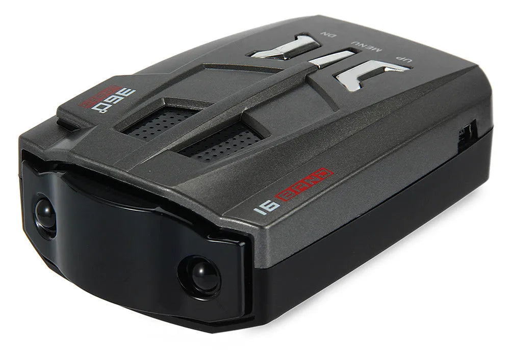 Radar speedometer with digital tube LED display and USB 2.0 interface for 12V security systems