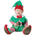 Christmas baby romper long sleeve with festive print, unisex, sizes 80-100cm