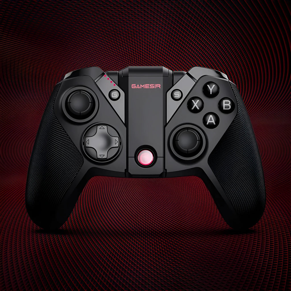 Gaishi matte black USB-C wired gaming controller with analog sticks and D-pad.