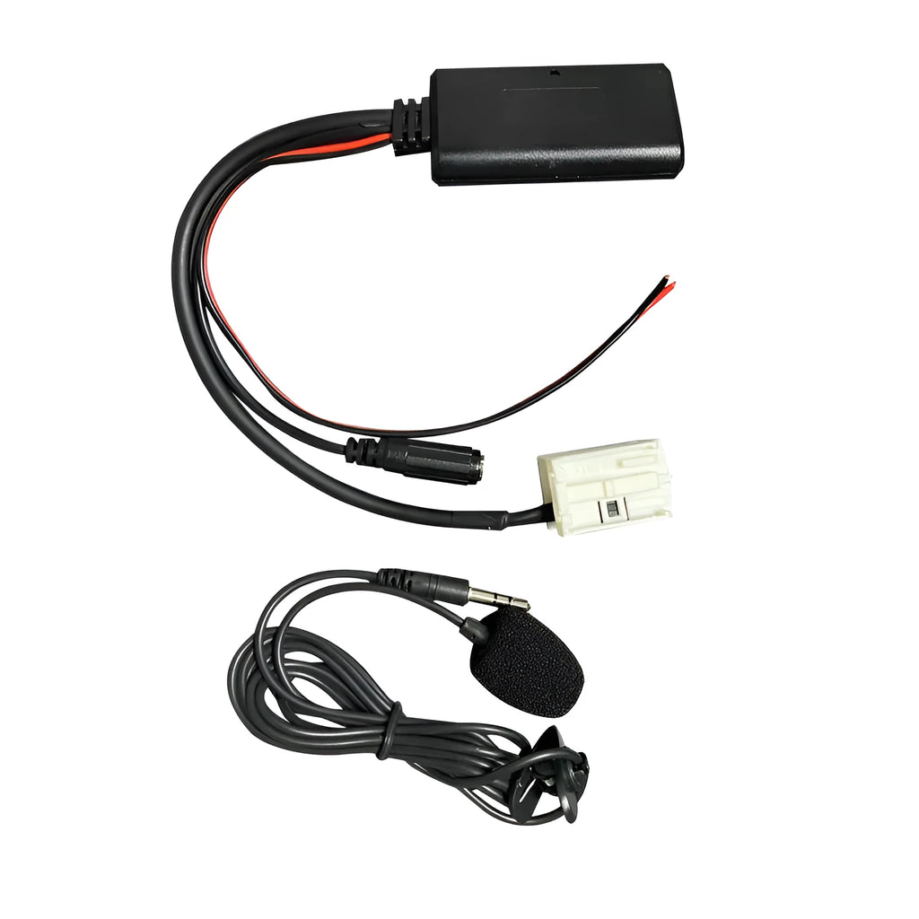 Bluetooth AUX audio cable kit for Citroen and Peugeot car stereos with RD4 radios