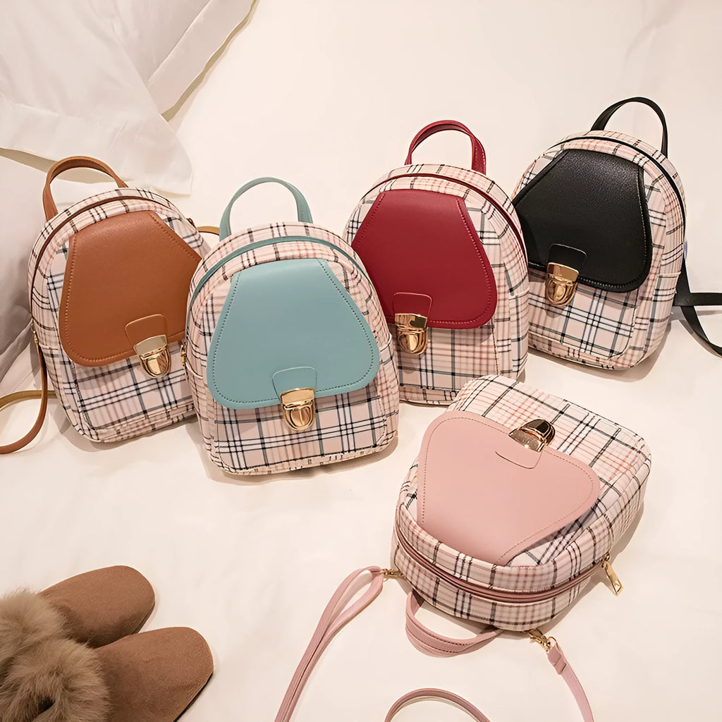 A one shoulder diagonal phone bag made of smooth PU fabric, shown in one of five available colours.