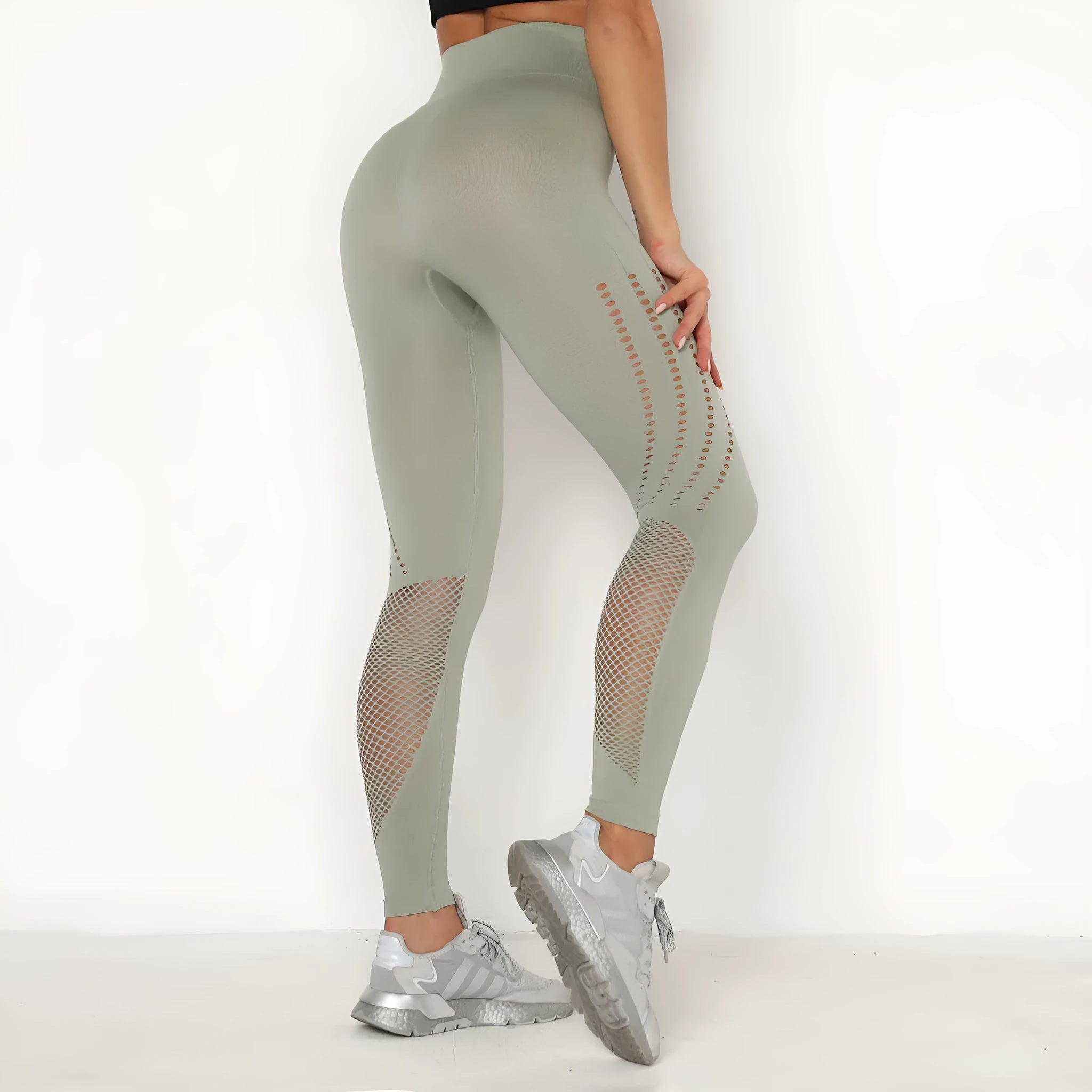 Ladies bodybuilding buttocks elastic fitness pants in pink with high stretch nylon fabric for gym yoga running