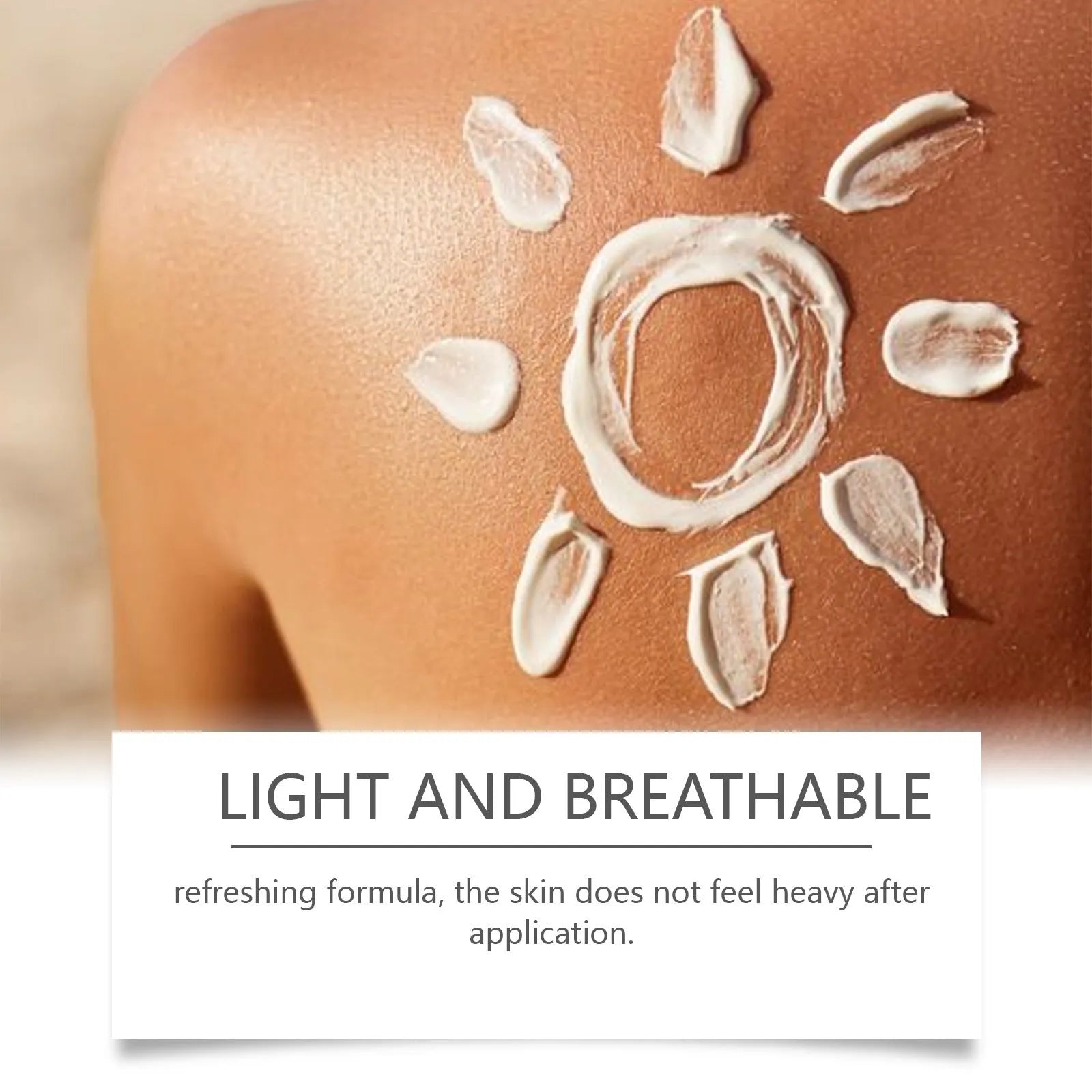 Butter moisturising protective cream 60G container with SPF and hyaluronic acid