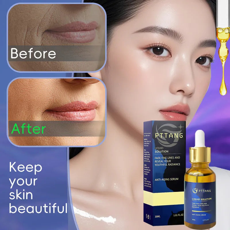 Glorious Facial Liquid 100 ml moisturiser in clear bottle with pump dispenser