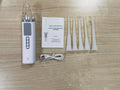 Milky white tonsil stone removal tool for oral cleaning and dental calculus extraction