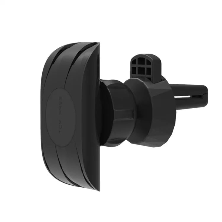 Glory black universal car phone holder with flexible gooseneck arm mounted on car air vent