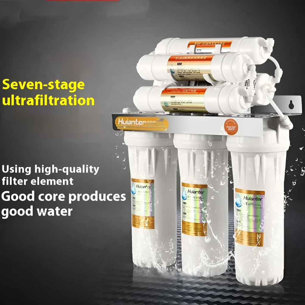 White plastic household water purifier filter element for tap water filtration