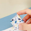 Rubber brick eraser for traceless pencil mark removal