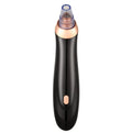 Electric blackhead remover pore cleaner device with multiple nozzle attachments