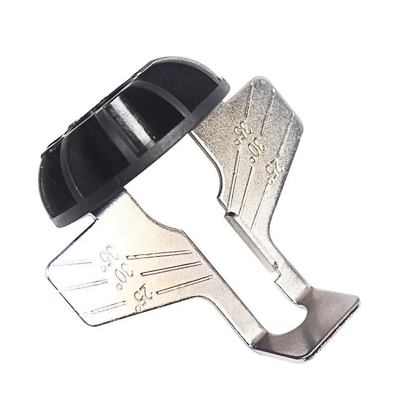 Silver metal chain grinding blade accessory for electric grinder with 100 teeth