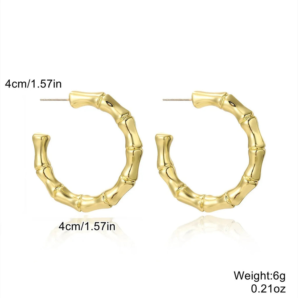 Acrylic water drop earrings with electroplated glossy finish, geometric simple design