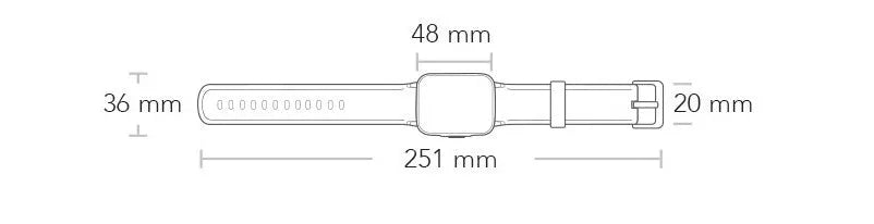 Black waterproof smart bracelet with 1.4 inch touch screen on a silicone wrist strap.