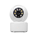 Indoor ceiling-mounted 1080p HD home security camera with panorama lens on a white ABS plastic housing.