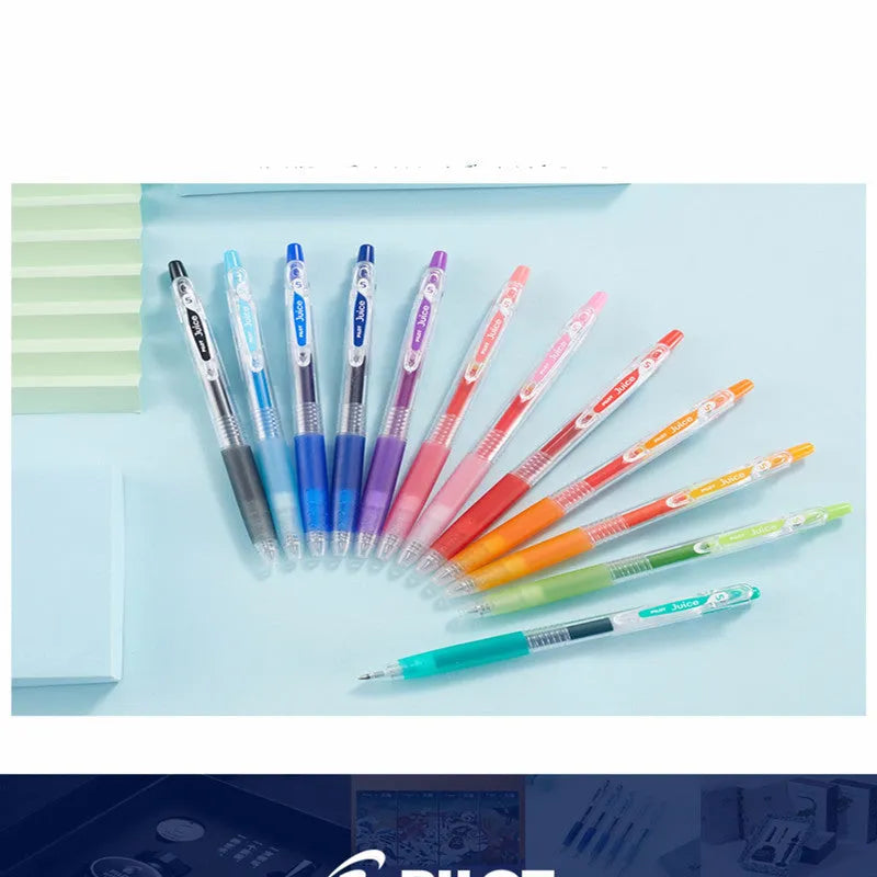 Baiguole gel pen with 0.5mm tip showing metallic gold ink colour option
