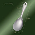 304 stainless steel meal spoon with simple design and polished surface